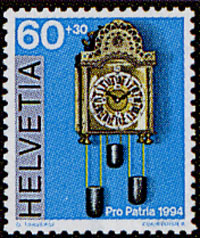 スイスの切手