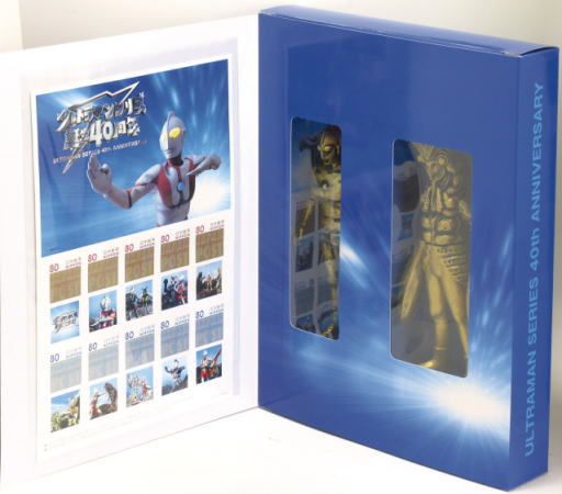 ウルトラマンシリーズ誕生40周年｜写真付き切手（Pスタンプ）コレクション